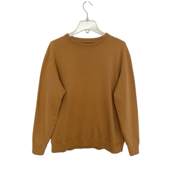 Lady White Co 44 Fleece Sweatshirt Tobacco Brown USA Made 100% Cotton XL Unisex - Picture 3 of 10